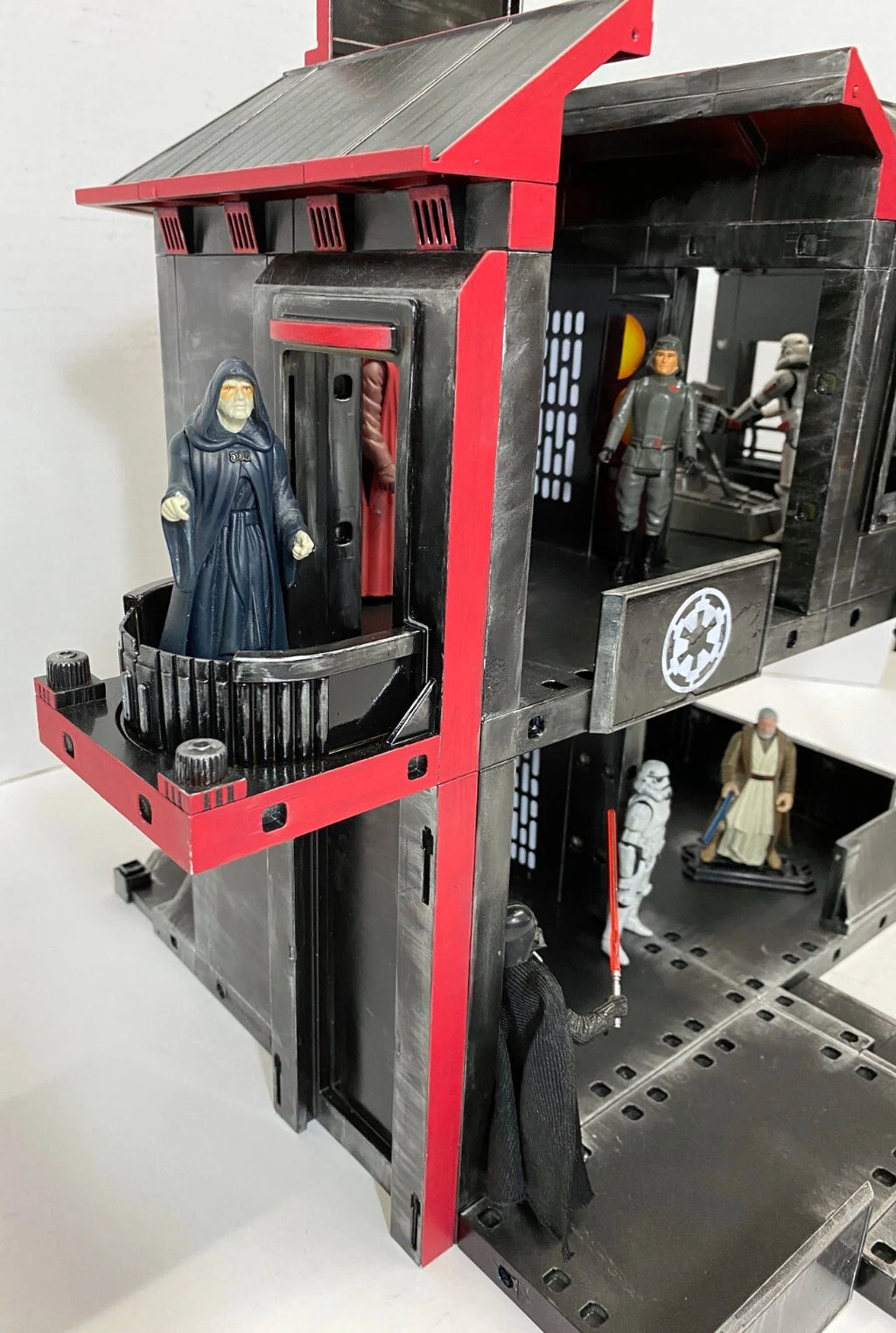 Star Wars Royal Guard Emperor Palpatine Headquarters Vintage Kenner Custom - view 9