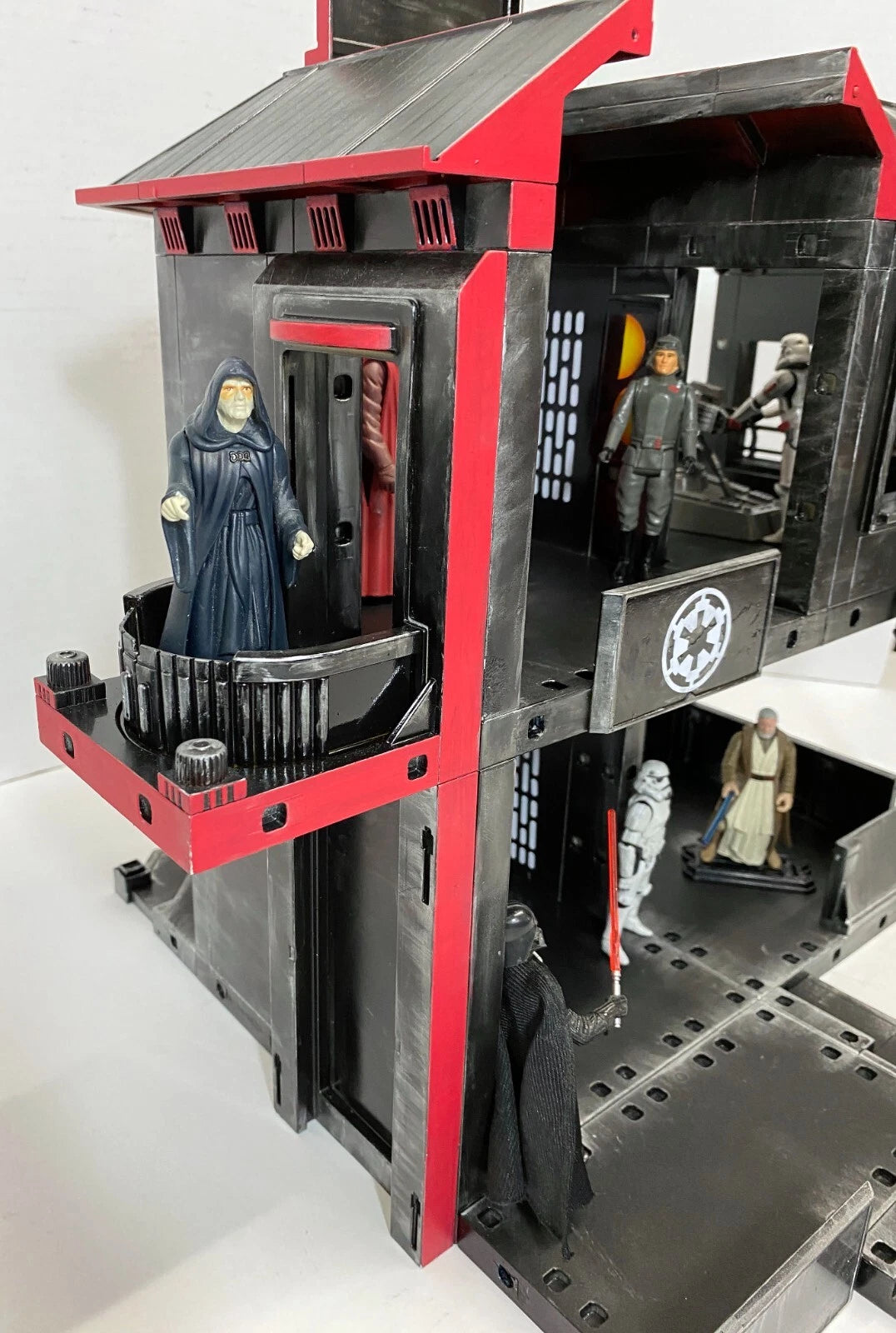 Star Wars Royal Guard Emperor Palpatine Headquarters Vintage Kenner Custom - view 9