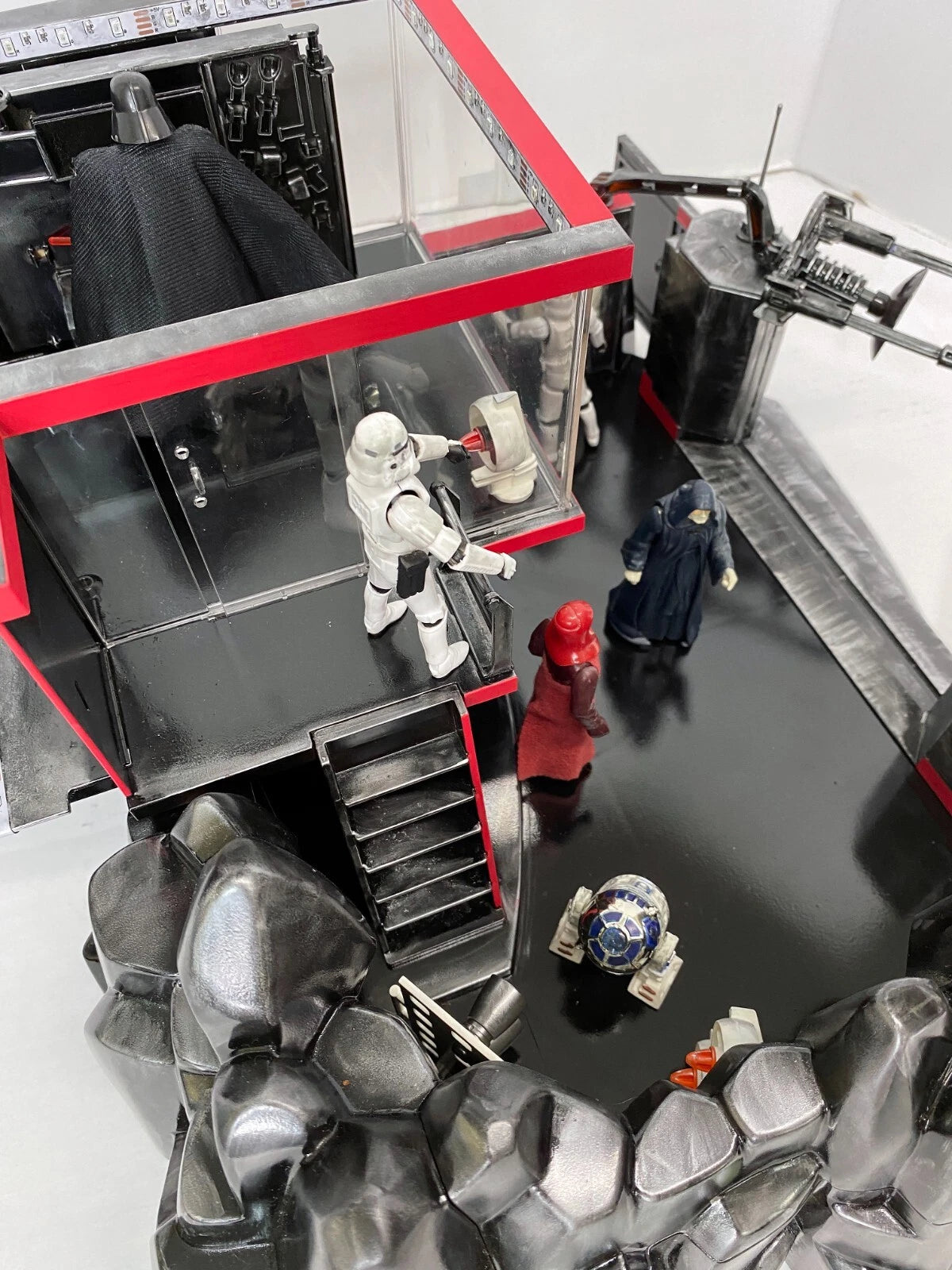 Star Wars SITH OBSERVATION BLOCK 77 | Imperial Detention diorama Kenner Custom - view 15