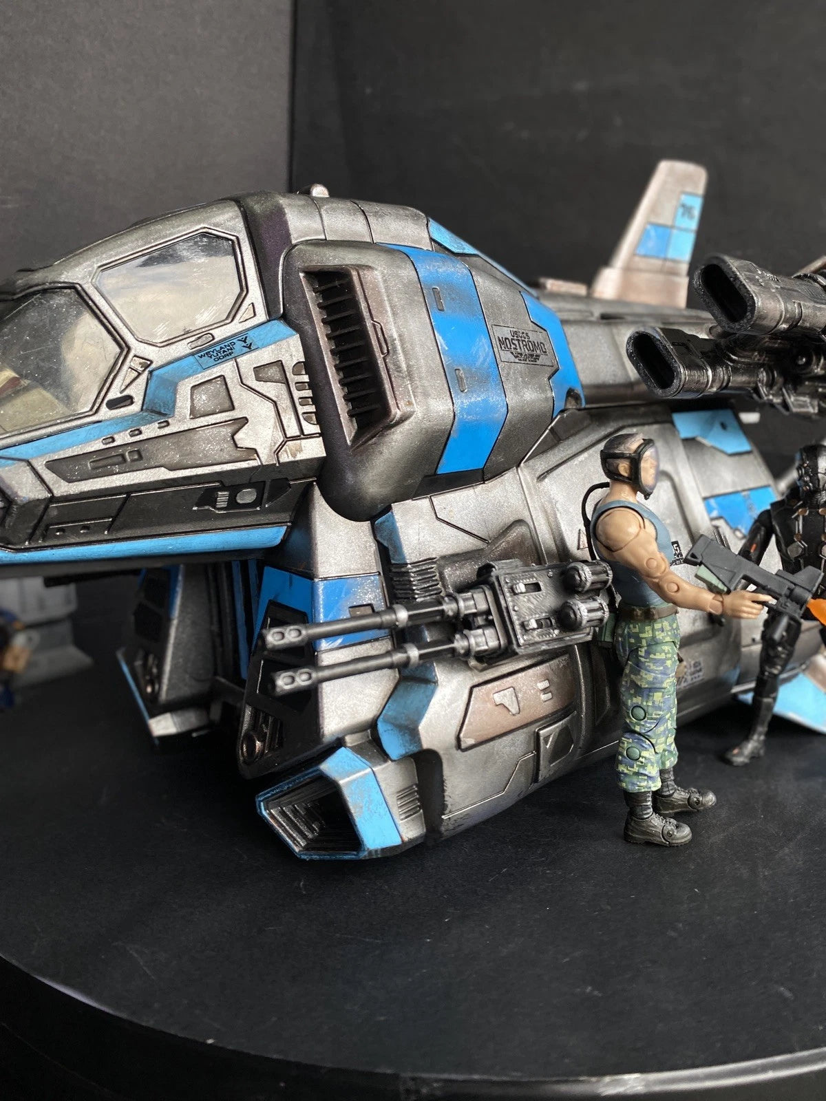 COBRA SKY MAMBA T-5 VTOL Gunship — Custom 3.75” vintage GI Joe collectible