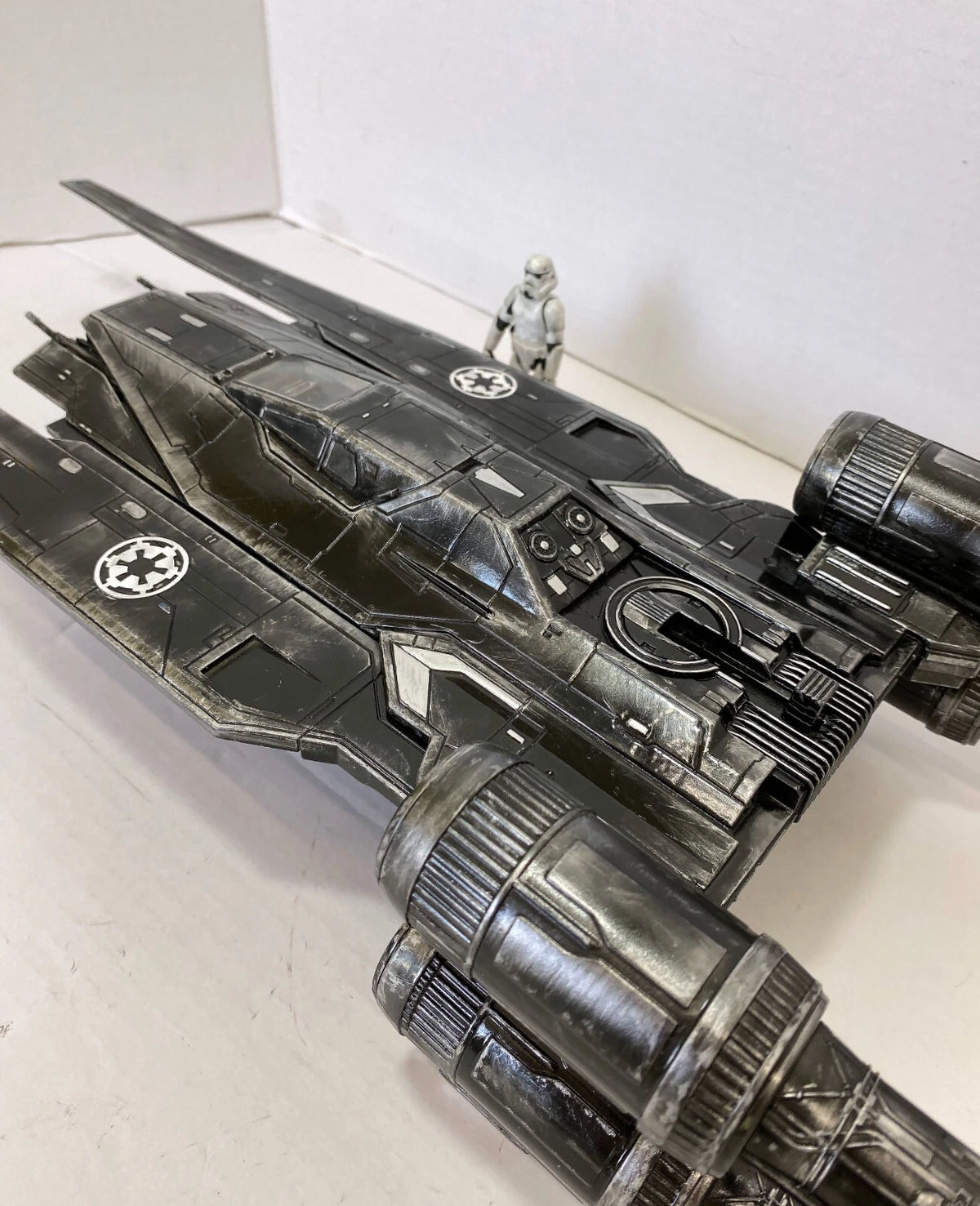 Star Wars Andor U Wing Imperial Sith Vintage Kenner Custom Empire Collectible - view 6
