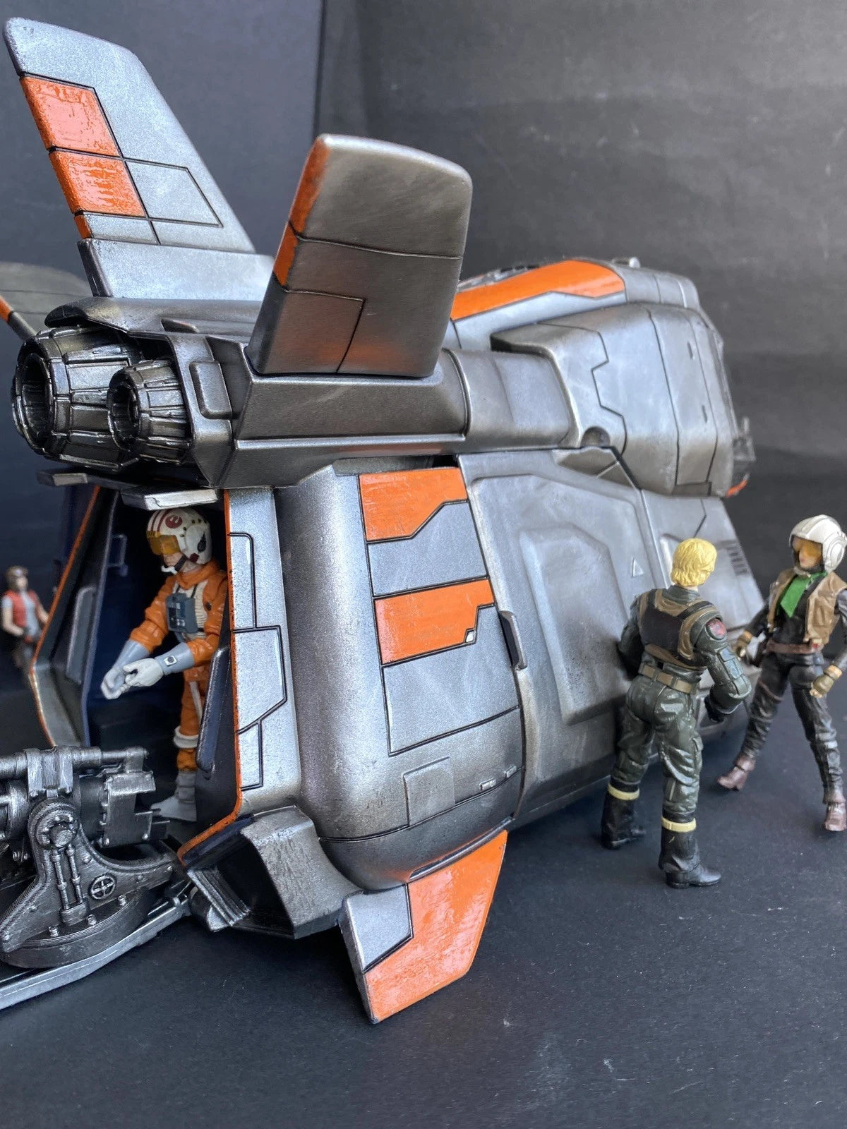 “ORANGE STRIPE” QUICKSILVER DROP-SHUTTLE | Avatar Fire and Ash Pandora Ops