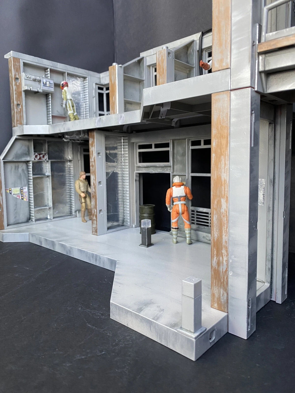 Yavin 4 Command Centre – Vintage Kenner Rebel Mandalorian Star Wars Diorama