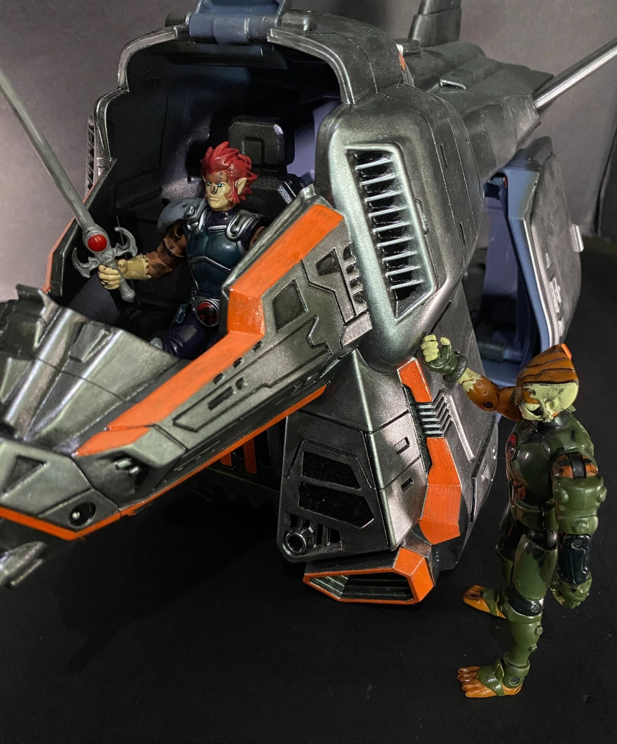 Thundercats ThunderStrike Prototype Vintage TJN Tygra Lion-o Super7 Custom - view 13