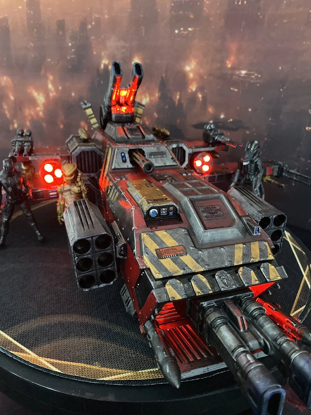 Aliens Predator WEYLAND-YUTANI “OBSIDIAN CLAUSE” GUNSHIP |  Romulus Earth Custom