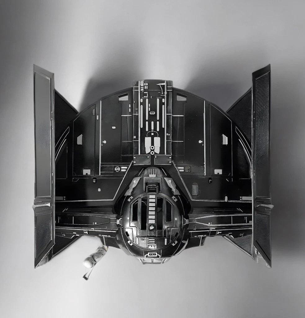 Obsidian Talon – Star Wars Andor Tie Fighter Imperial Interceptor Vintage Custom - view 12