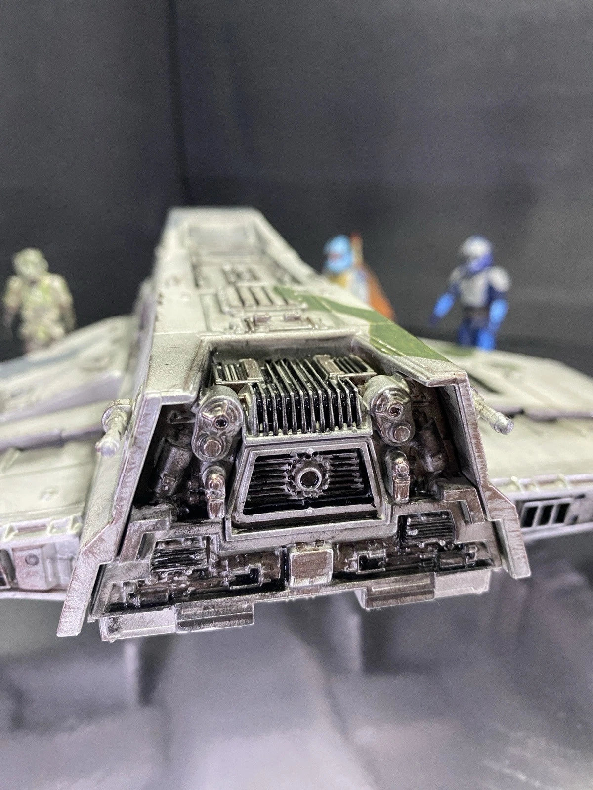 Camouflage Star Wars Rancor Talon E Wing Kenner Vintage Black Series Collectible