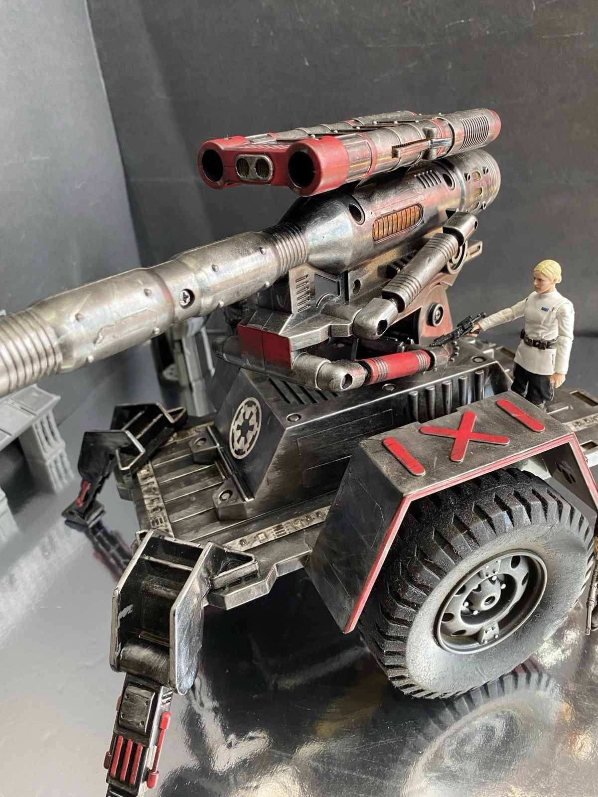 First Order Turbolaser Star Wars Heavy Artillery AV7 Andor Vintage Black Series