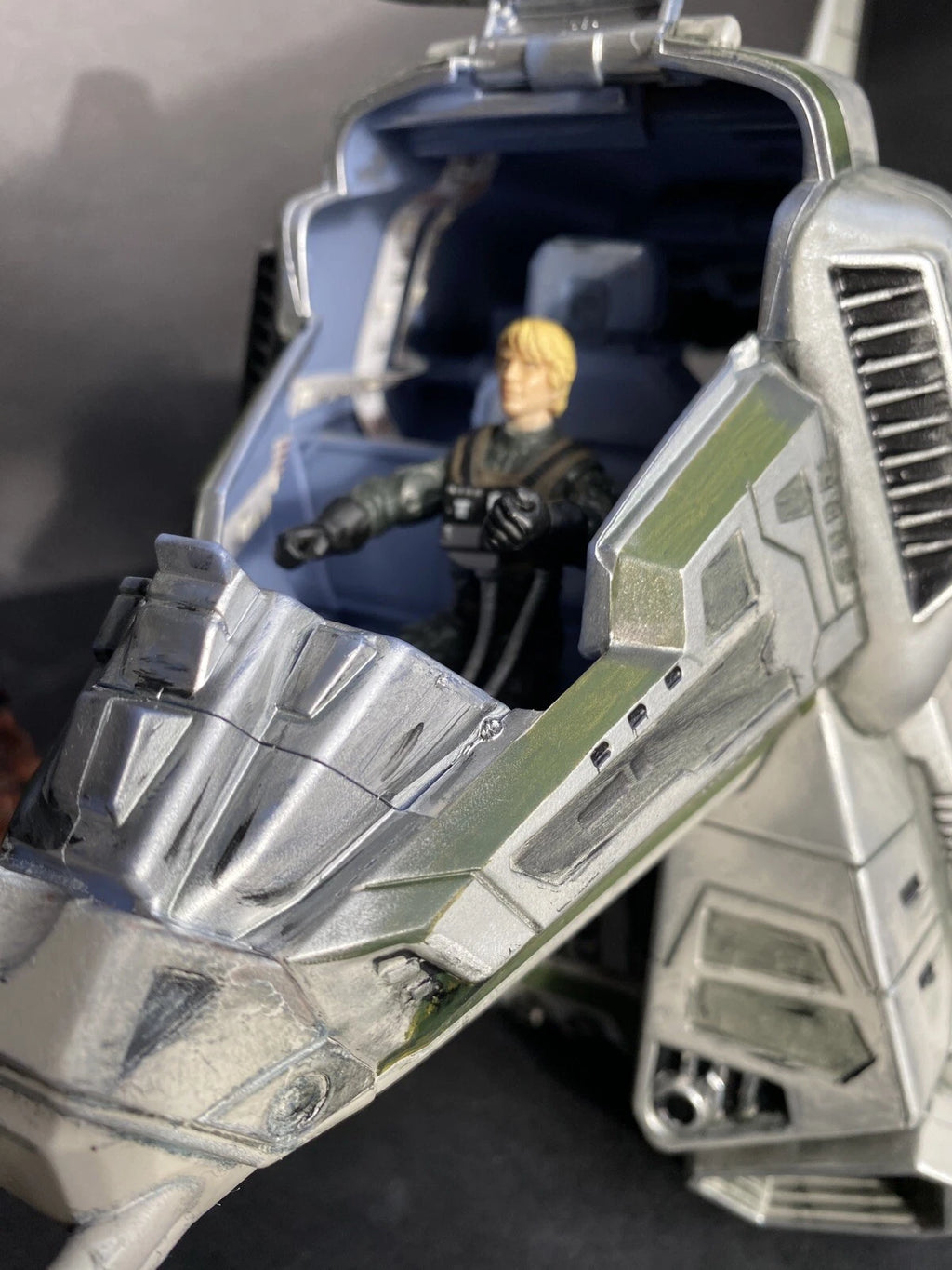 Imperial Shuttle “Pale Vengeance” – Custom Star Wars Kenner Black Series Display