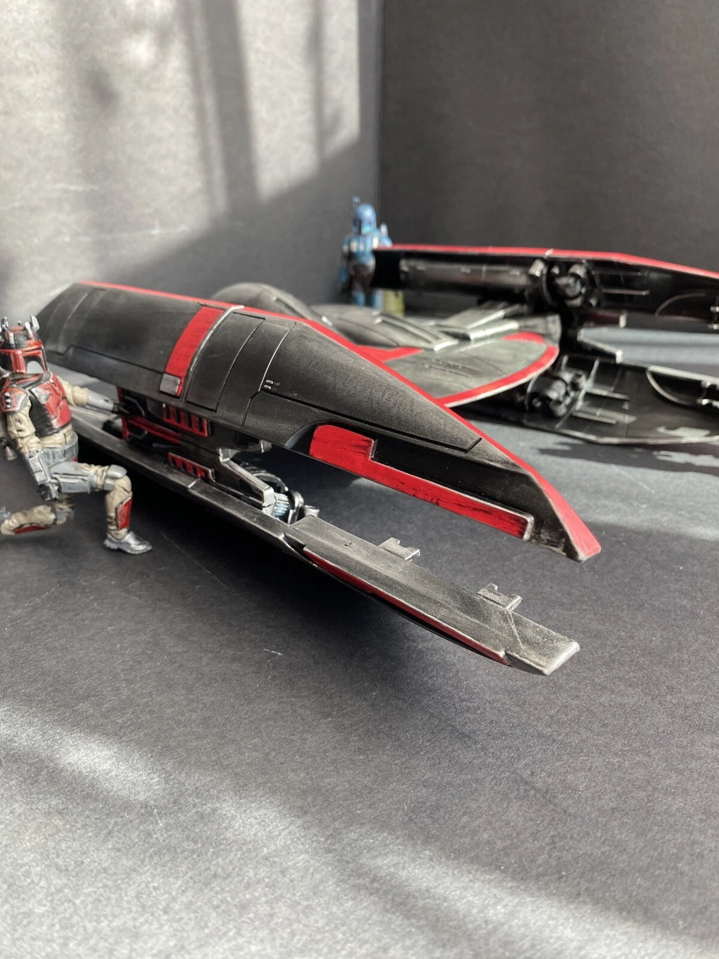 Star Wars Mandalorian Death Watch Droid Fighter Clone Wars Darth Maul Custom