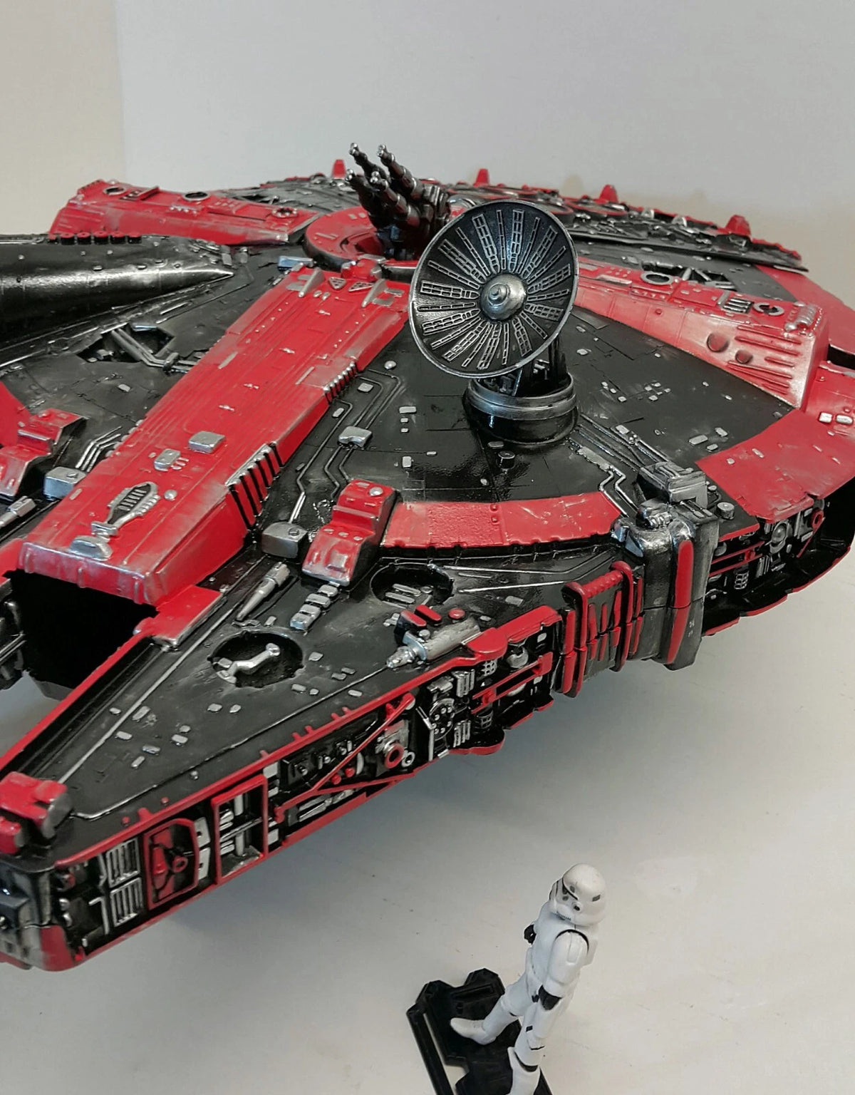 Star Wars IRON HOWL Millennium Falcon New Hope Return of Jedi Vintage Custom - view 12