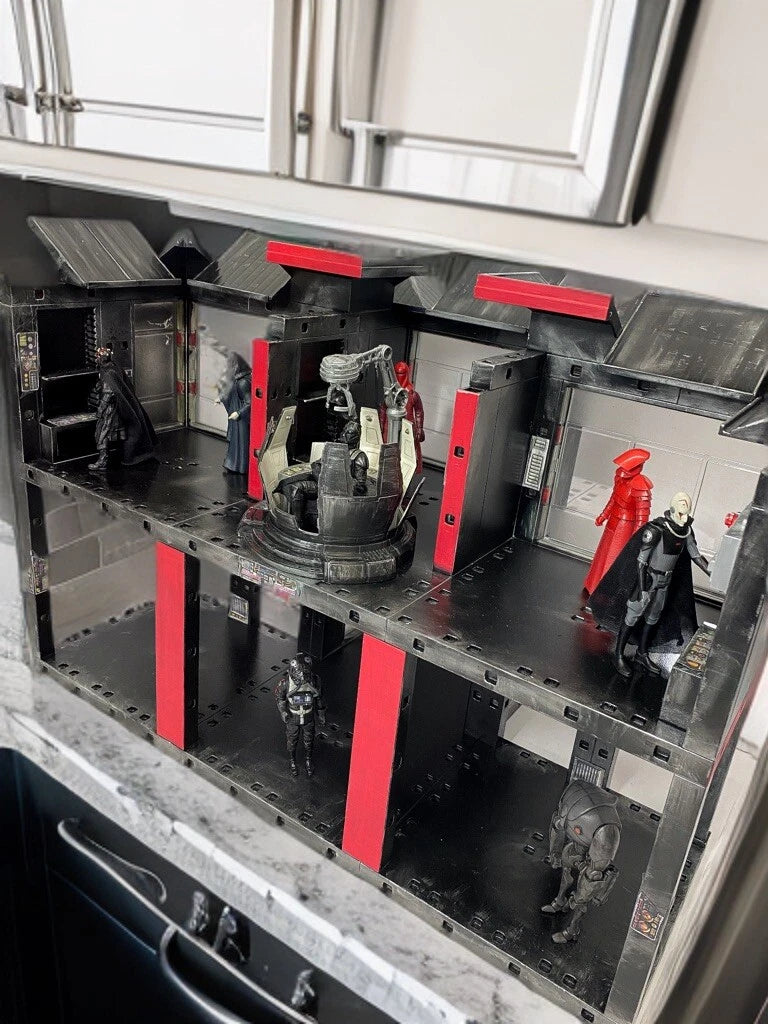 Star Wars Yavin 4 Imperial Headquarters Jedi Empire Vintage Sith Kenner Custom - view 2