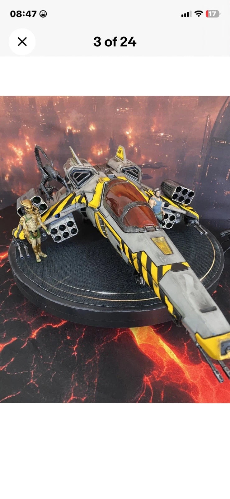 He-Man Masters Universe Custom Vehicle Skeletor Eternia Grayskull commission