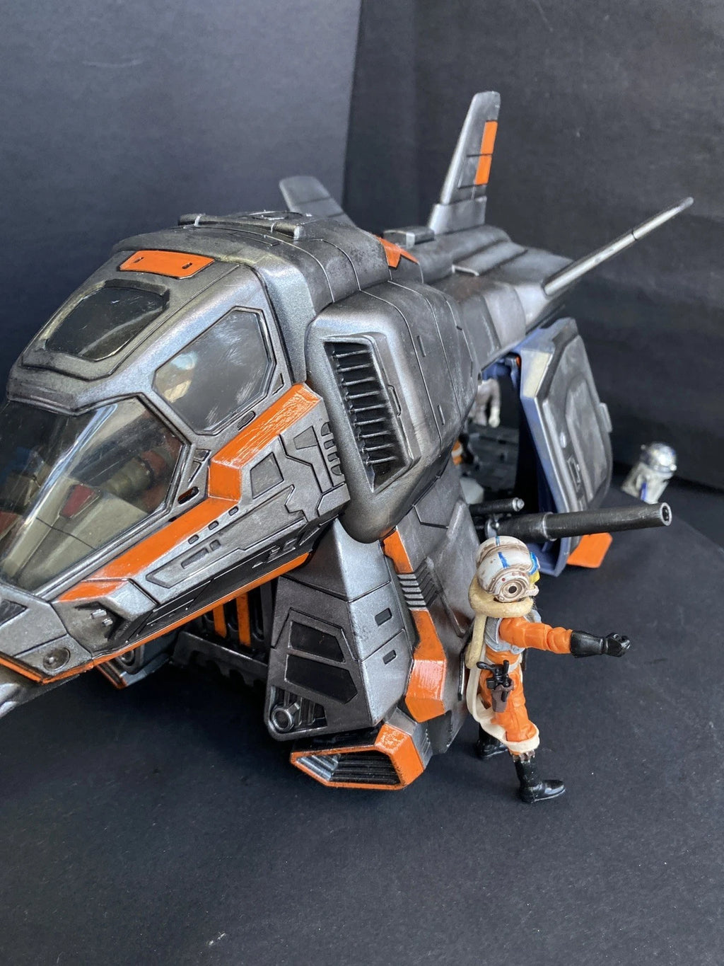 “ORANGE STRIPE” QUICKSILVER DROP-SHUTTLE | Avatar Fire and Ash Pandora Ops