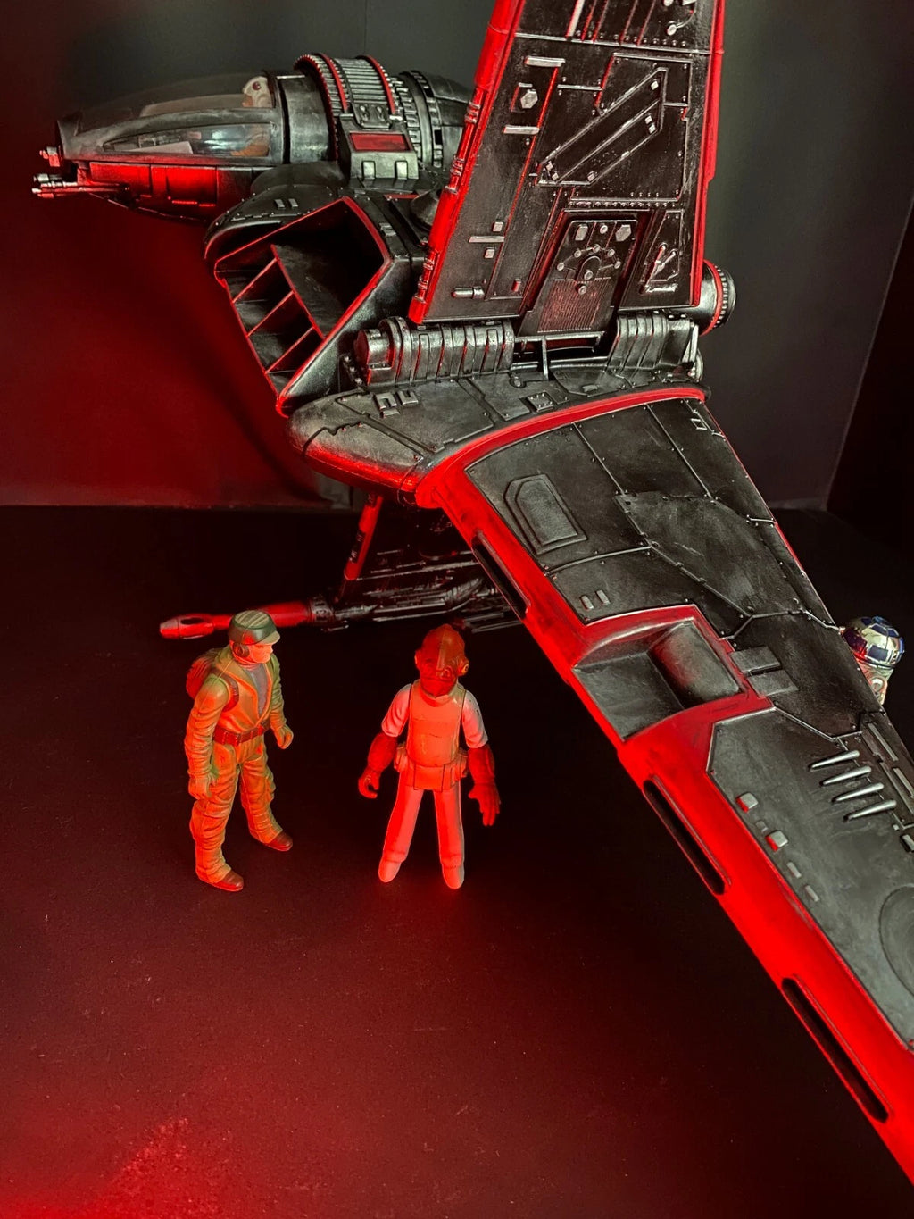 Star Wars Hellion Vortex B-wing Interceptor vintage Maul Shadow lord collectible - view 15