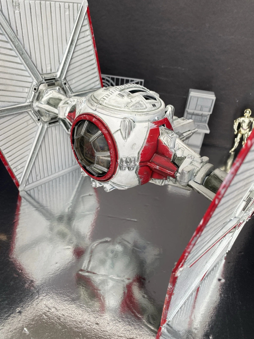 Star Wars TIE Fighter Vintage Collection Imperial Empire Sith Custom Starfighter
