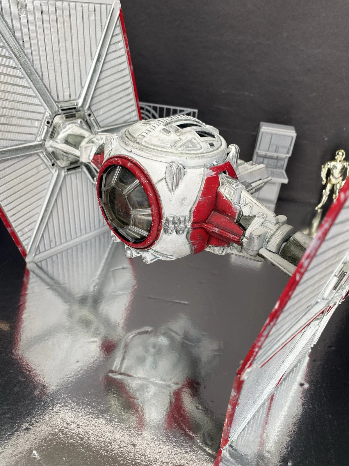 Star Wars TIE Fighter Vintage Collection Imperial Empire Sith Custom Starfighter