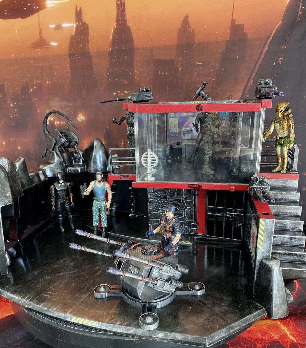 Aliens Hadley Bastion-54 Colonial Marines Outpost Weyland Yutani Romulus Diorama