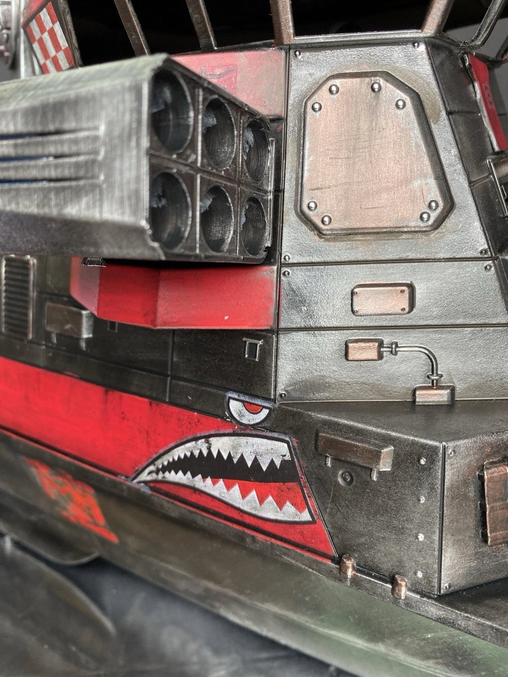 Custom Cobra Ironclad River Fortress Gunboat | G.I. Joe 3.75” Scale | Handmade