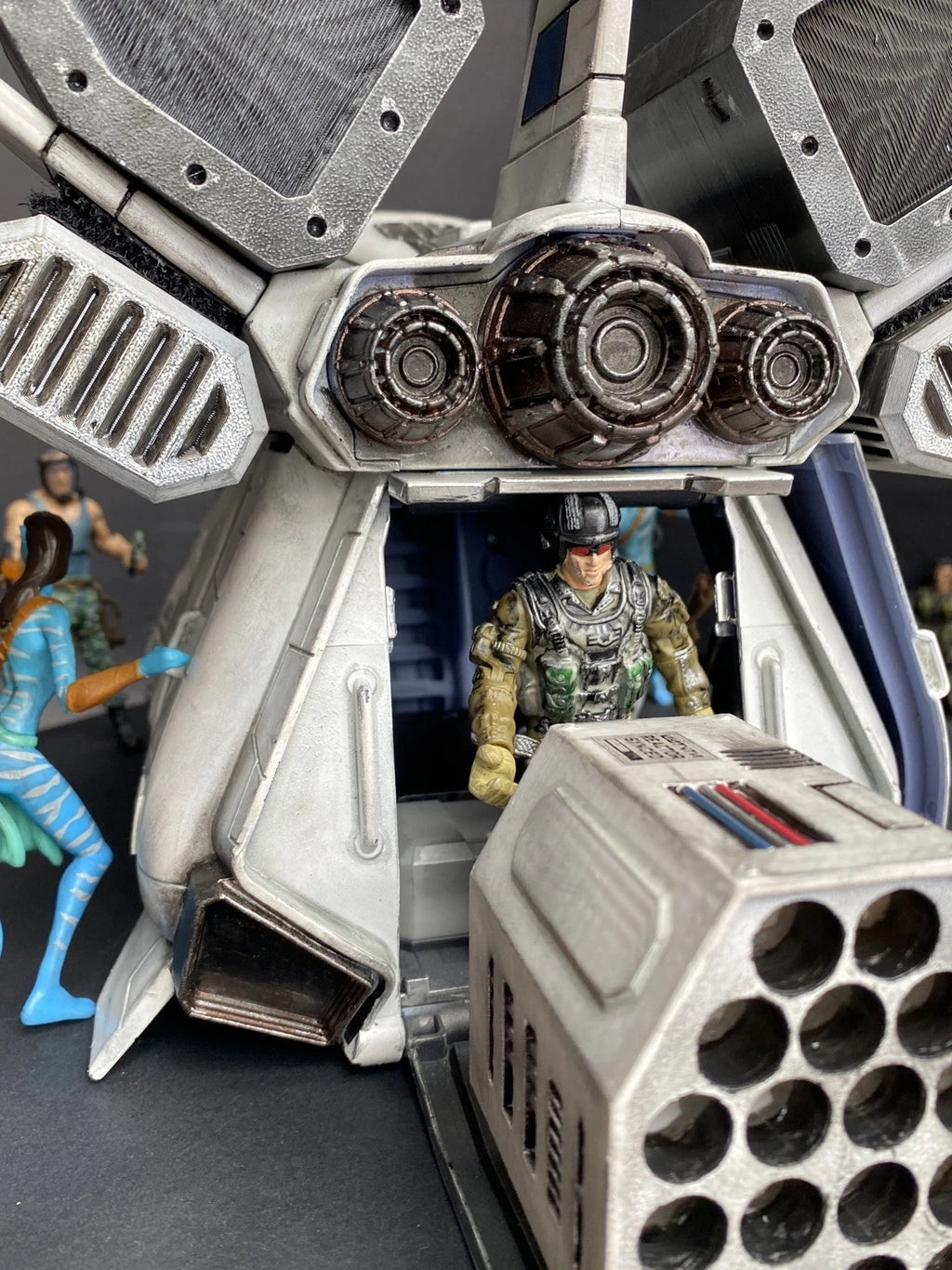 Avatar Way of Water RDA VTOL Dropship Pandora fire and ash Custom