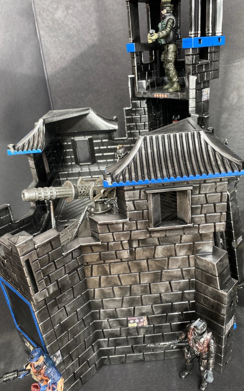 GI JOE COBRA DEVELOPMENTAL TERROR DOME Diorama 1:18 Collectible Vintage Custom