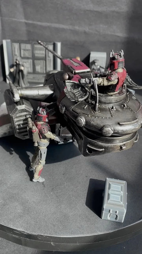 Star Wars AAT Armored Assault Tank Custom Mandalorian The Clone Wars Collectible