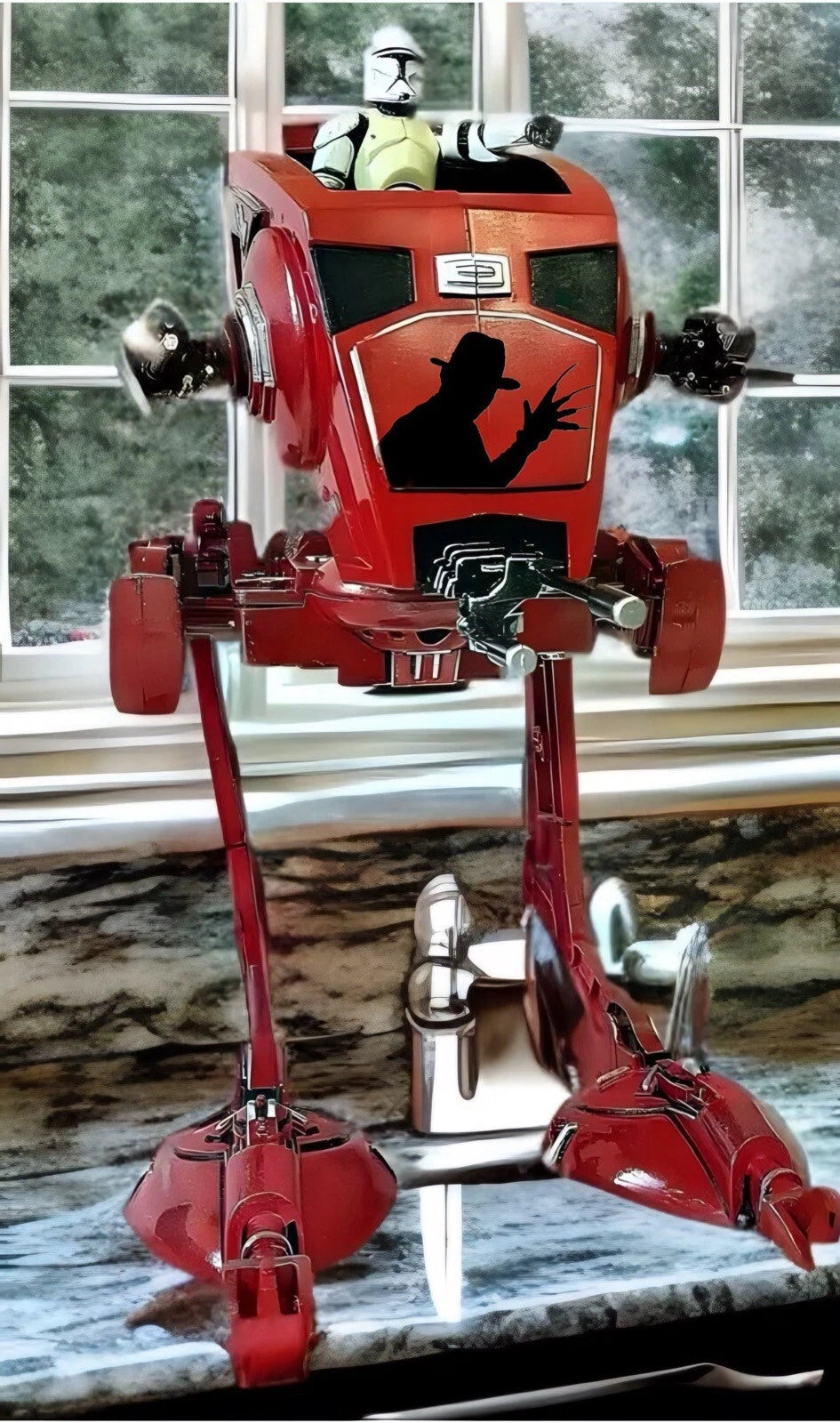 Custom Horror Vehicle Commission | Collector Artwork Vintage Kenner Collectible