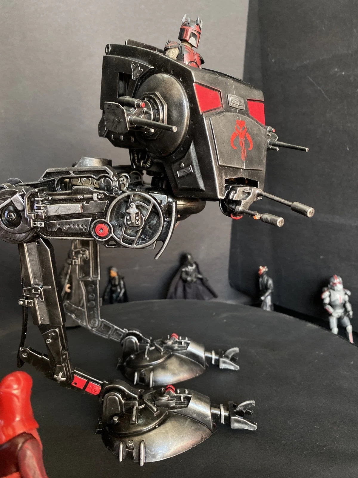 Sith Walker “MYTHOS-STRIDER” Custom AT-ST Mustafar Exegol Black Series Kenner