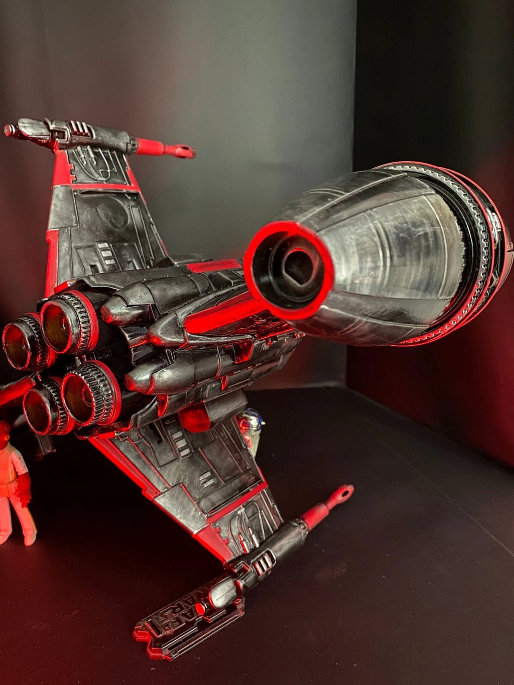 Star Wars Hellion Vortex B-wing Interceptor vintage Maul Shadow lord collectible - view 10