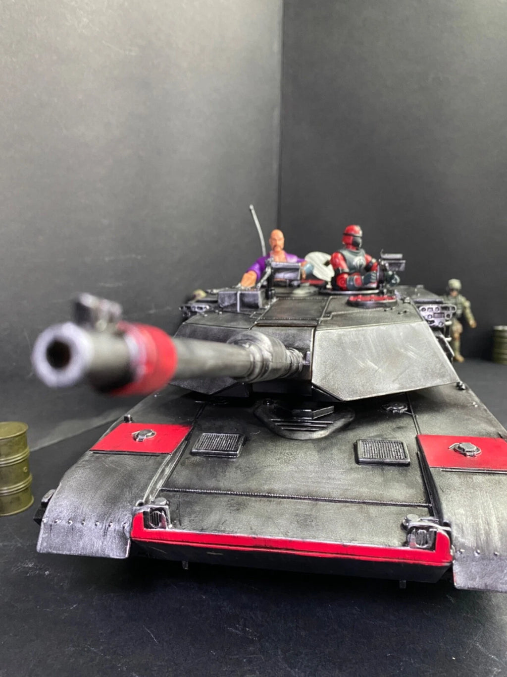 GI JOE COBRA DEVELOPMENTAL TERROR TANK 1:18 Collectible Vintage Custom