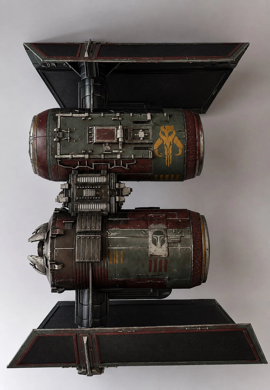 Mandalorian TIE Bomber Commission Star Wars Andor Vintage Sith Kenner Custom