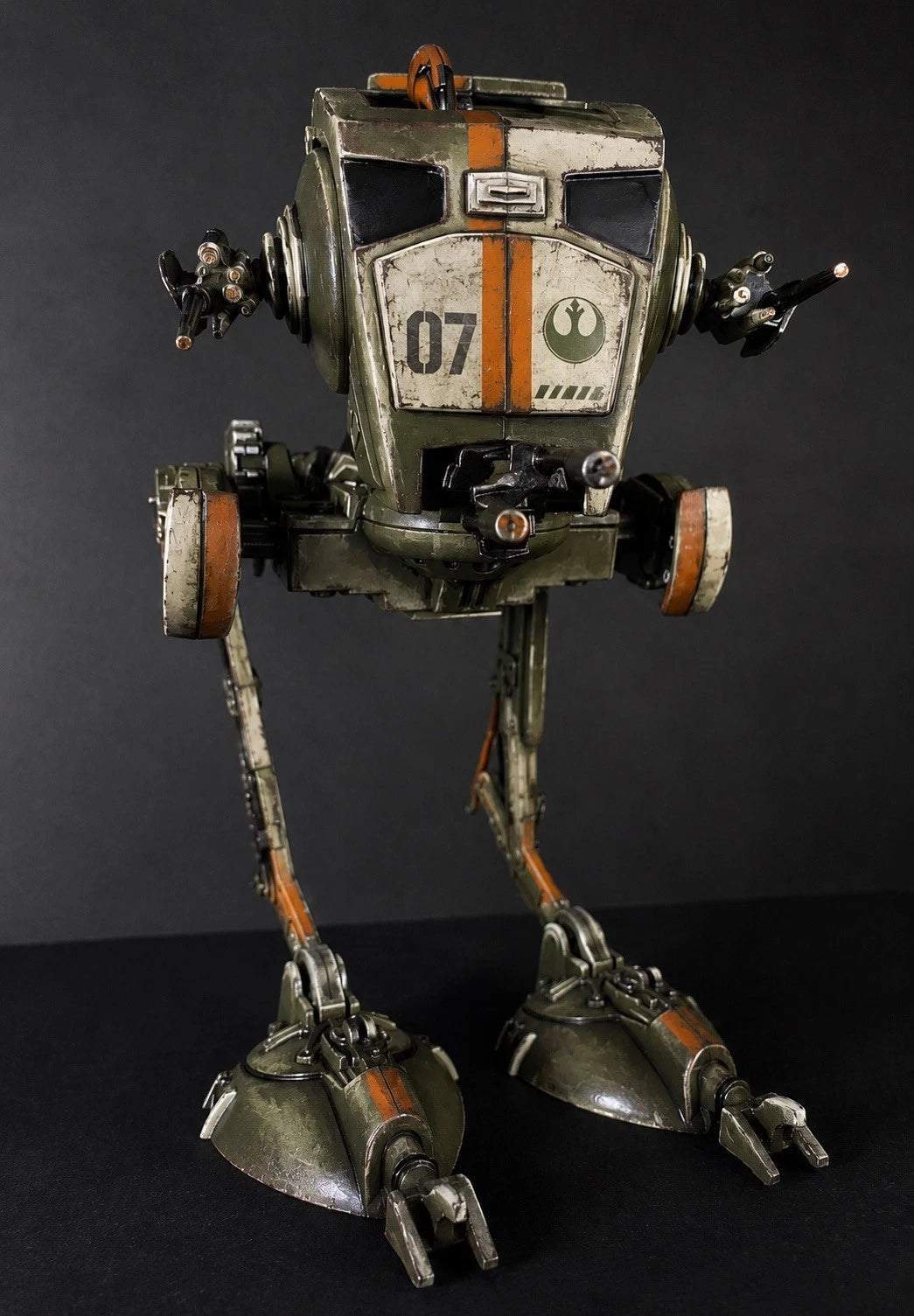 Mandalorian AT ST Commission Star Wars Andor Vintage Sith Kenner Custom
