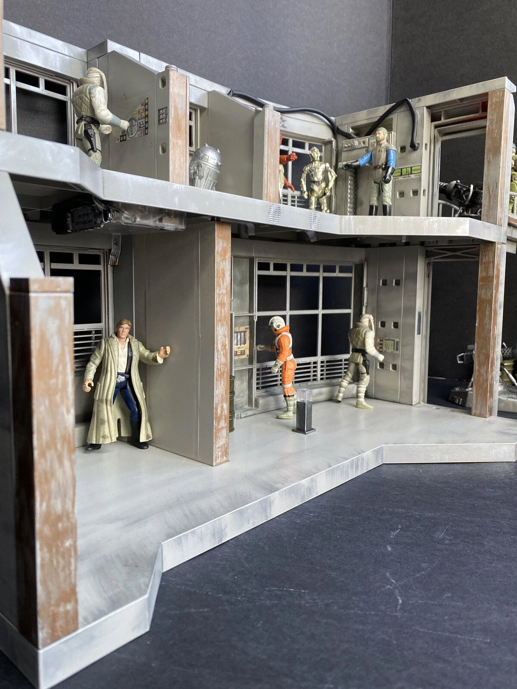 Yavin 4 Command Centre – Vintage Kenner Rebel Mandalorian Star Wars Diorama