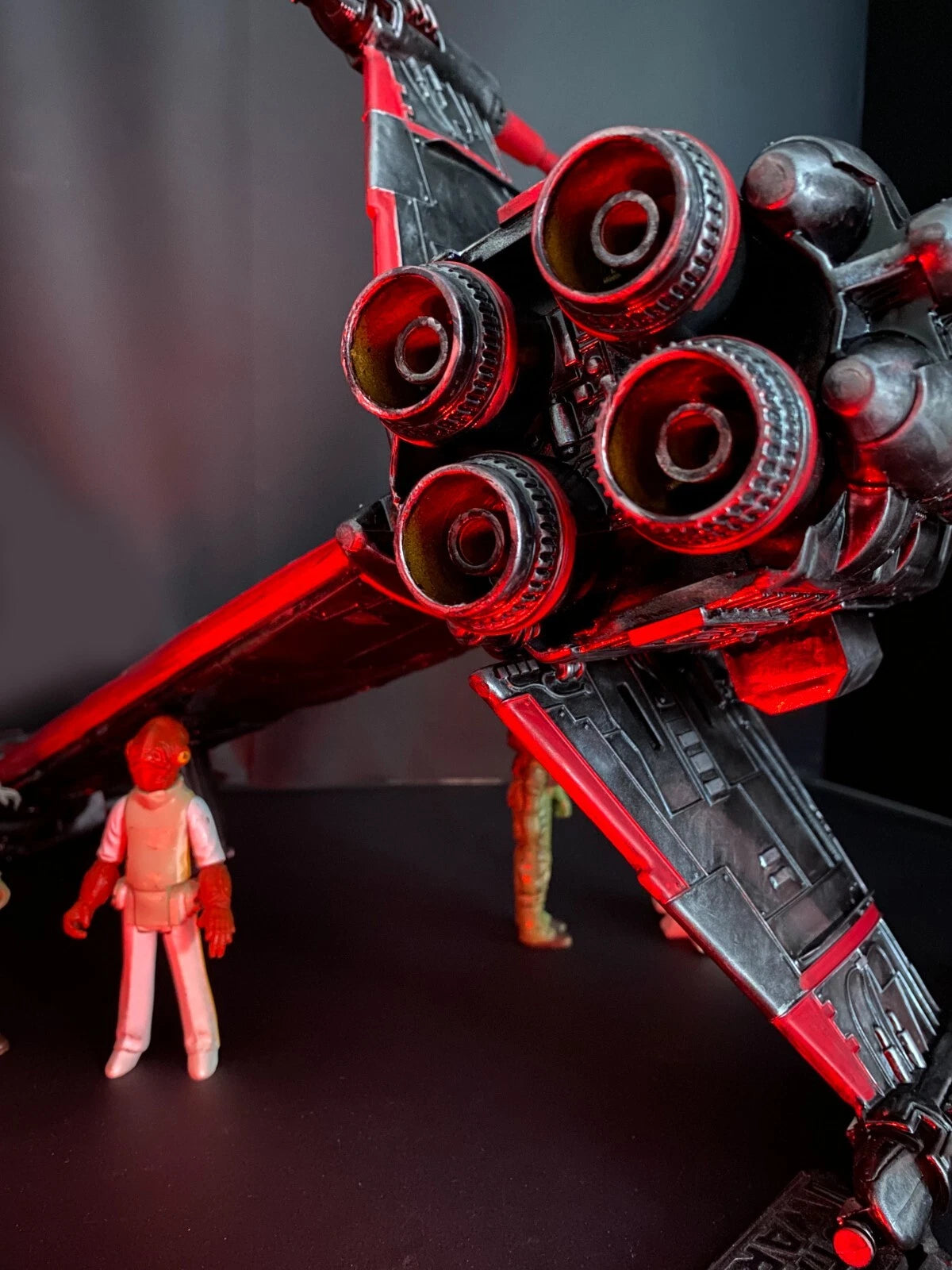 Star Wars Hellion Vortex B-wing Interceptor vintage Maul Shadow lord collectible - view 13