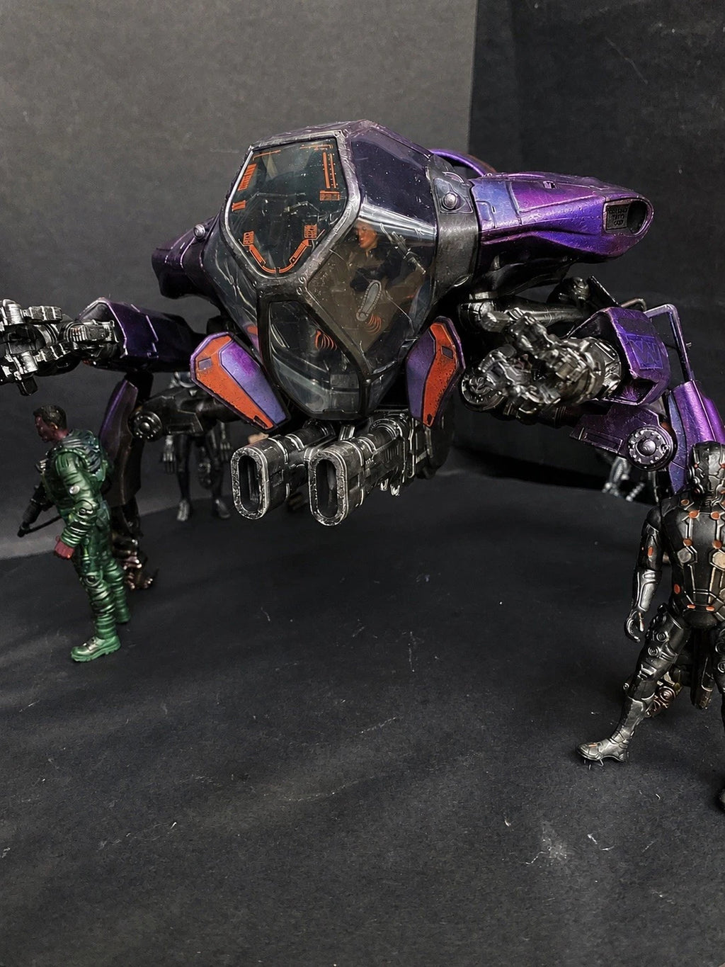 He-Man Masters Universe Custom Vehicle Skeletor Eternia Grayskull commission