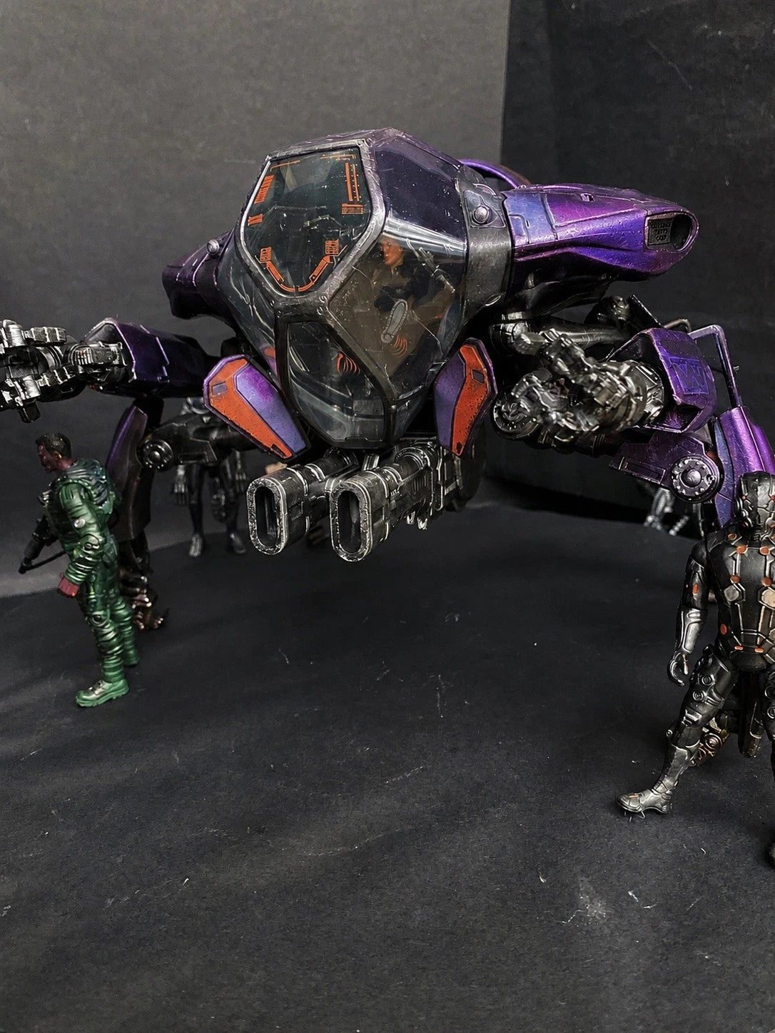 He-Man Masters Universe Custom Vehicle Skeletor Eternia Grayskull commission