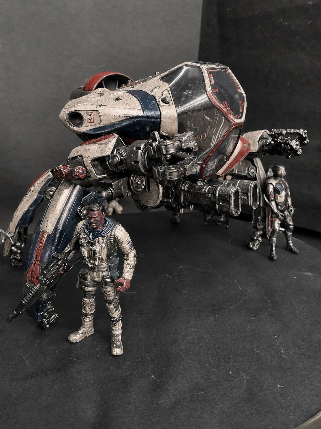 ALIENS ROMULUS CUSTOM VEHICLE COMMISSION KENNER VINTAGE HADLEY HOPE COLLECTIBLE