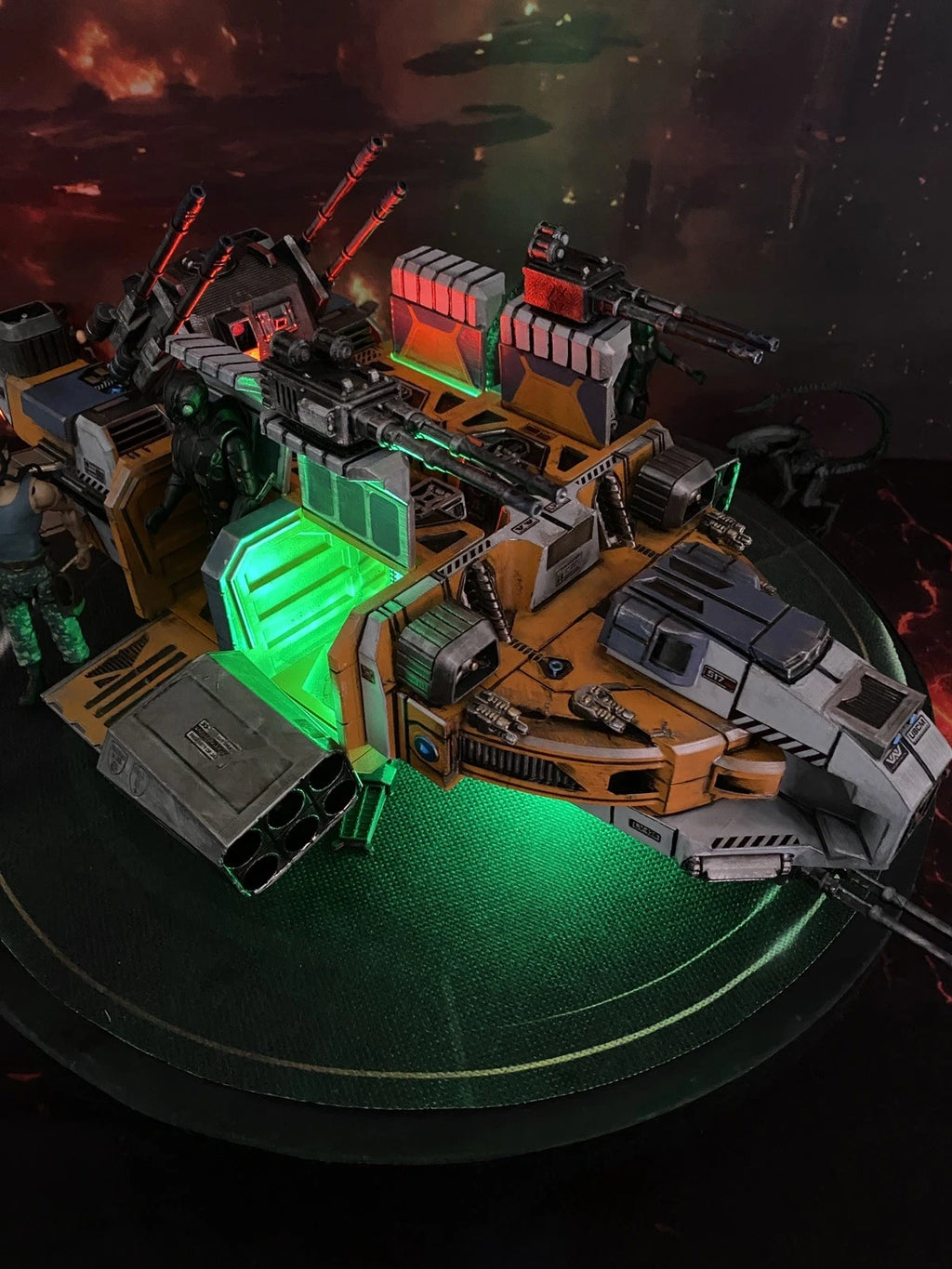 Tai Yong  NEX-8 Blacksite Carrier | Custom Deus Ex Corporate Assault Craft