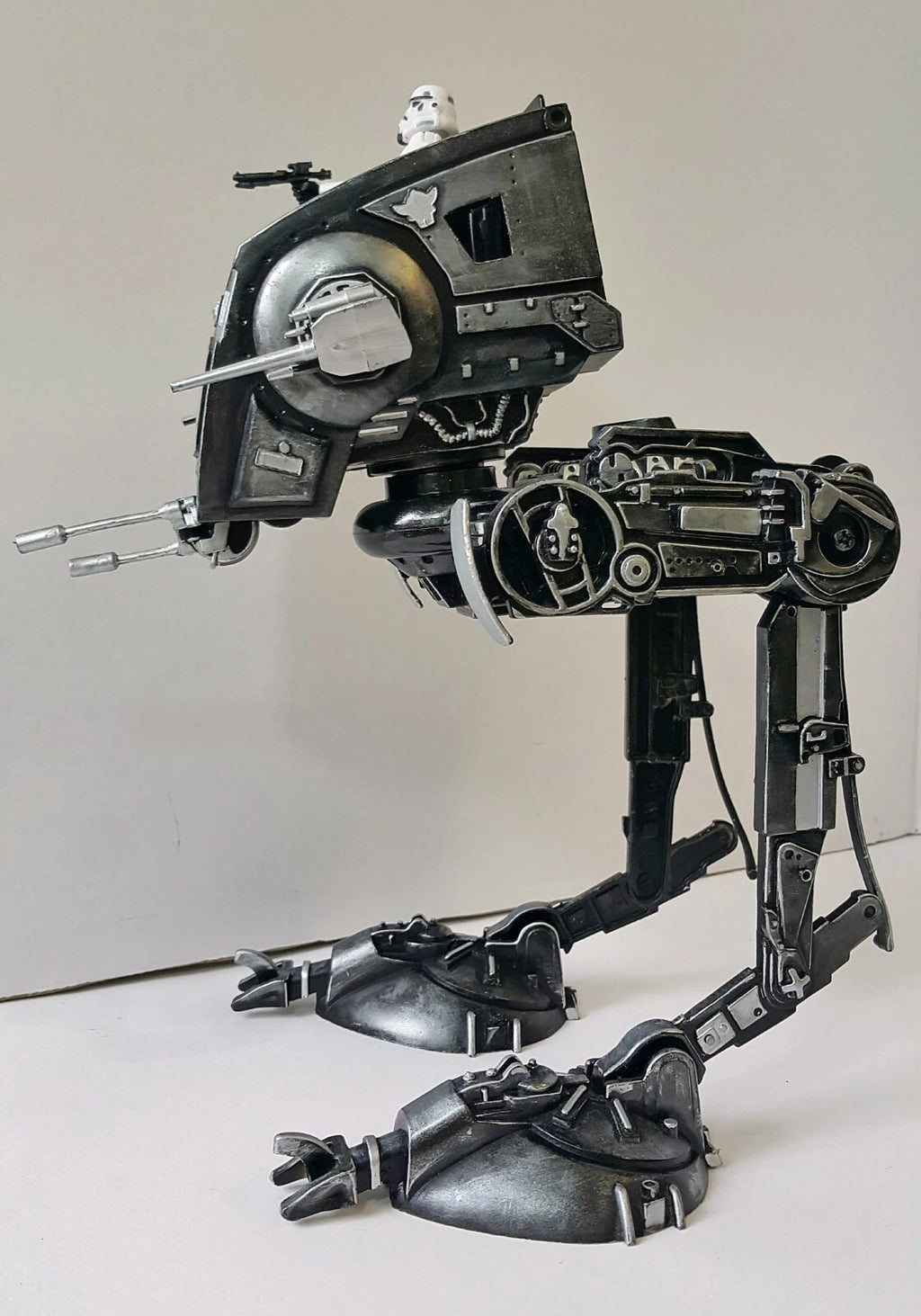 AT-ST Iron Warden Siege Scout Walker | Custom Star Wars Mandalorian Gun Platform