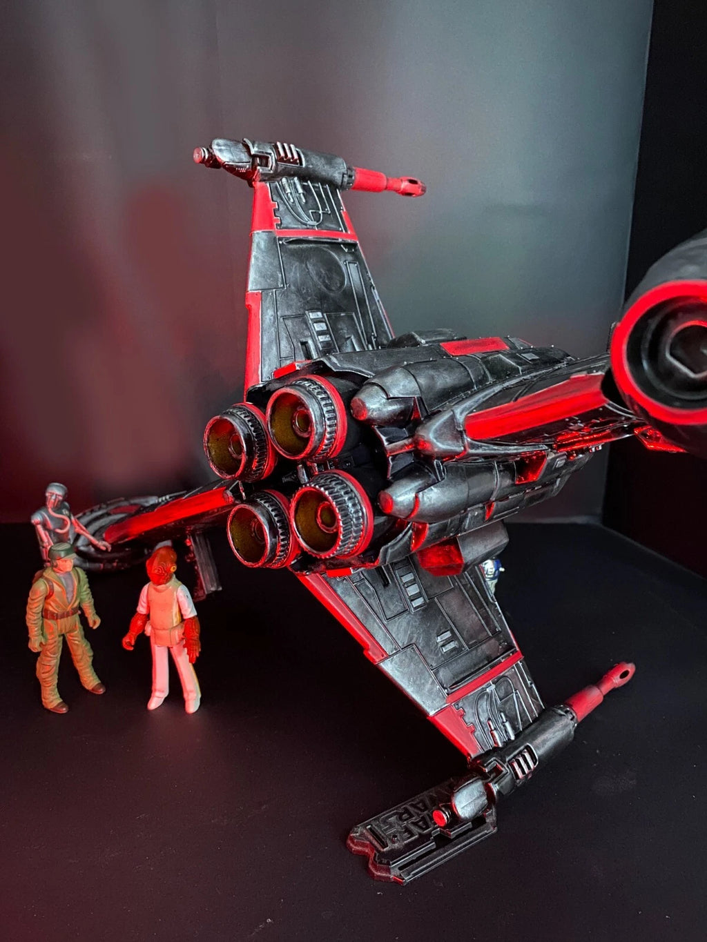 Star Wars Hellion Vortex B-wing Interceptor vintage Maul Shadow lord collectible - view 2