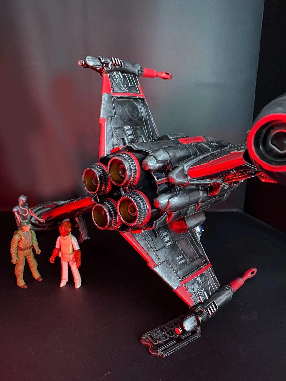 Star Wars Hellion Vortex B-wing Interceptor vintage Maul Shadow lord collectible - view 2