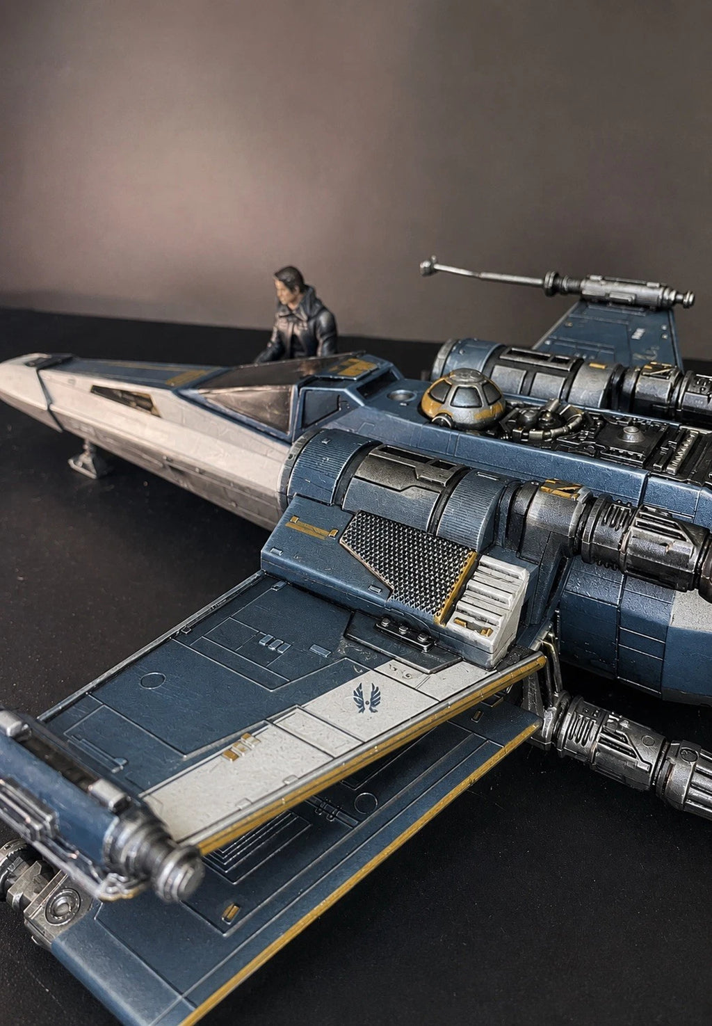 Mandalorian X-Wing Commission Kenner Sith Collectible Star Wars Custom