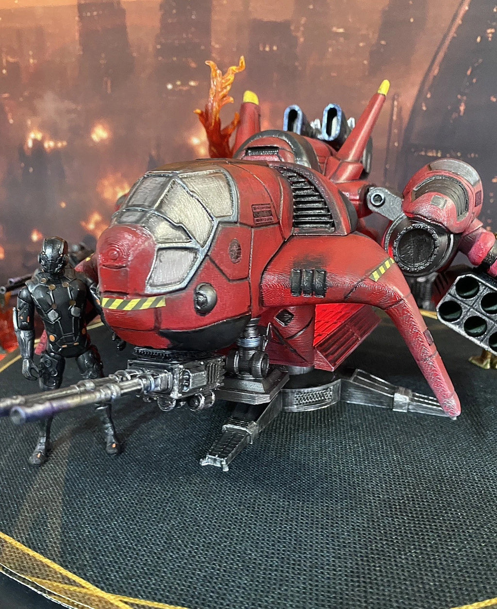 Klandathu Scorchspear Gunship – Starship Troopers Mobile Infantry Assault Custom