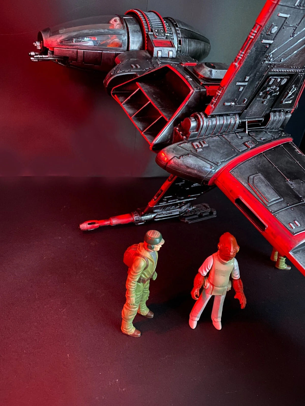 Star Wars Hellion Vortex B-wing Interceptor vintage Maul Shadow lord collectible - view 16