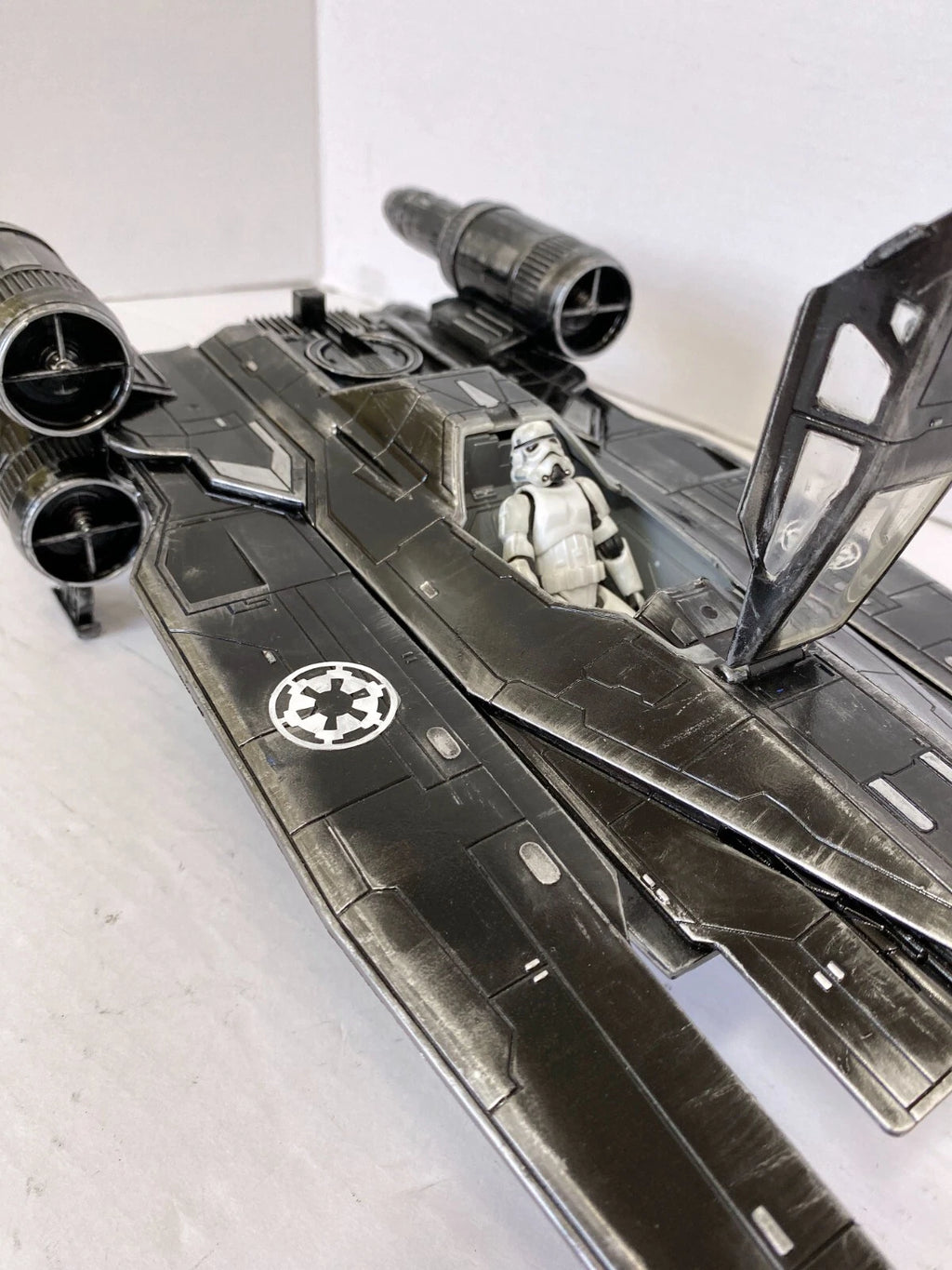 Star Wars Andor U Wing Imperial Sith Vintage Kenner Custom Empire Collectible - view 22