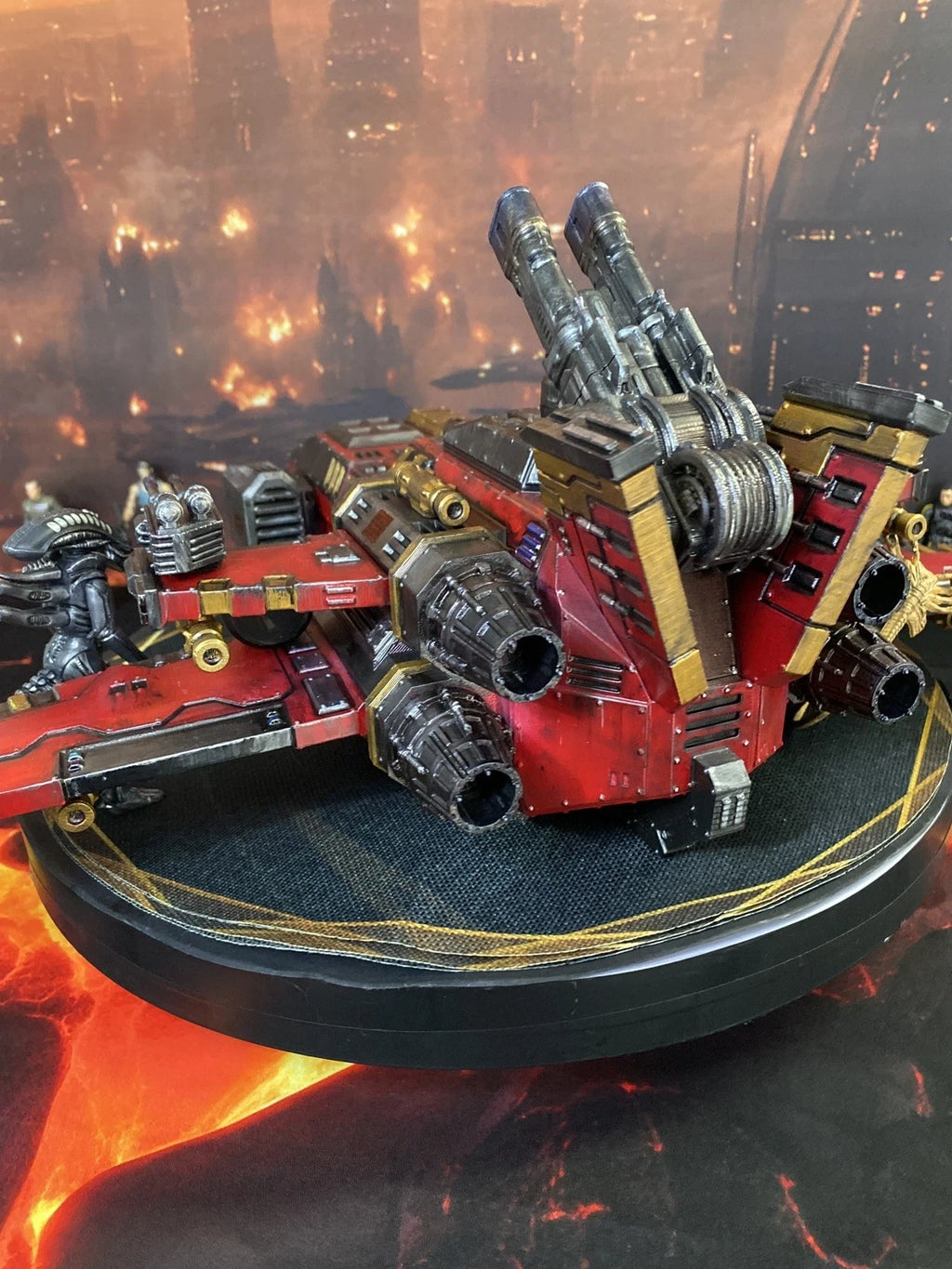 Aliens Predator WEYLAND-YUTANI “OBSIDIAN CLAUSE” GUNSHIP |  Romulus Earth Custom