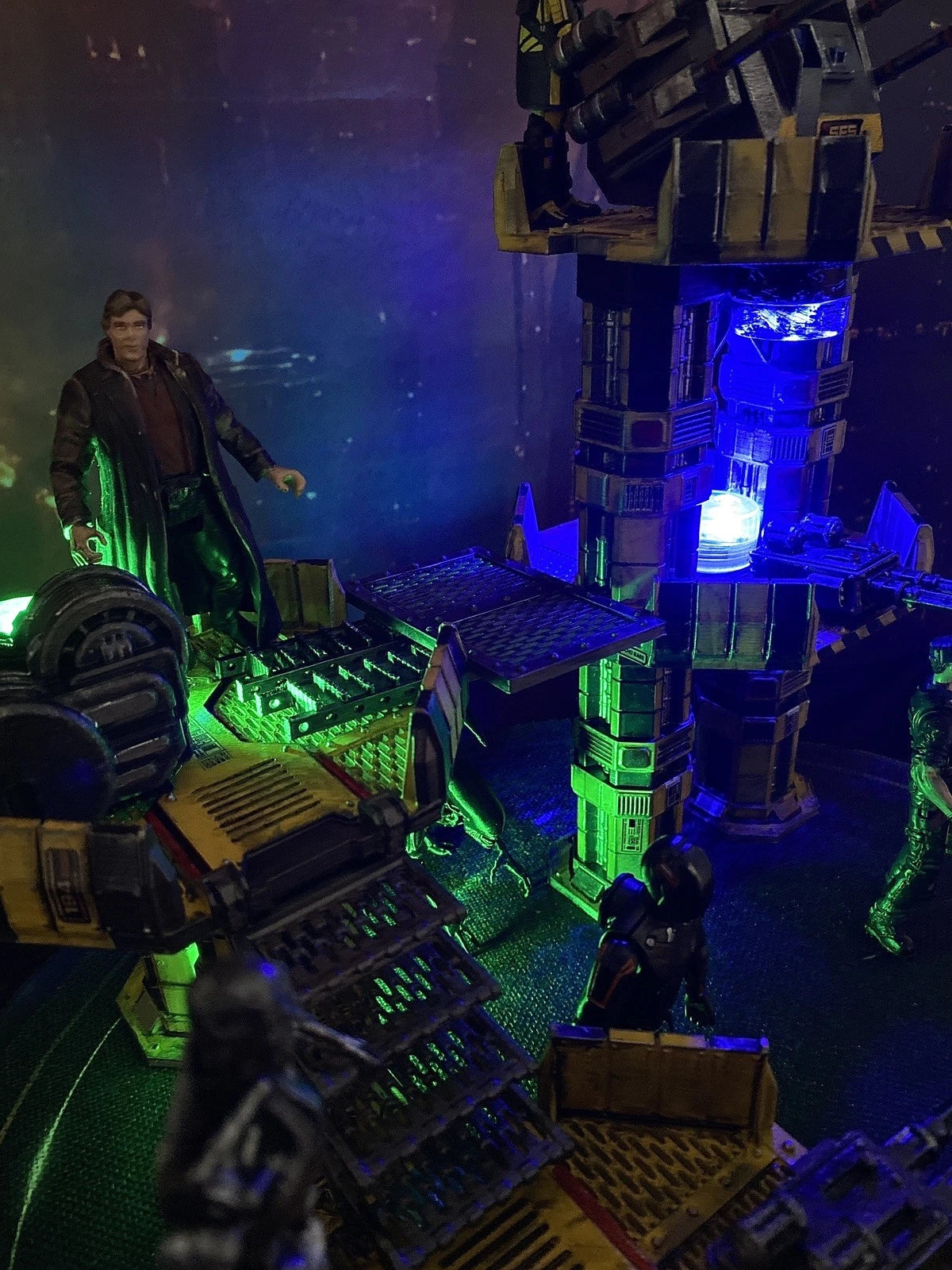 GI Joe Cobra Custom Base Headquarters Battle Station Command Centre HQ Vintage