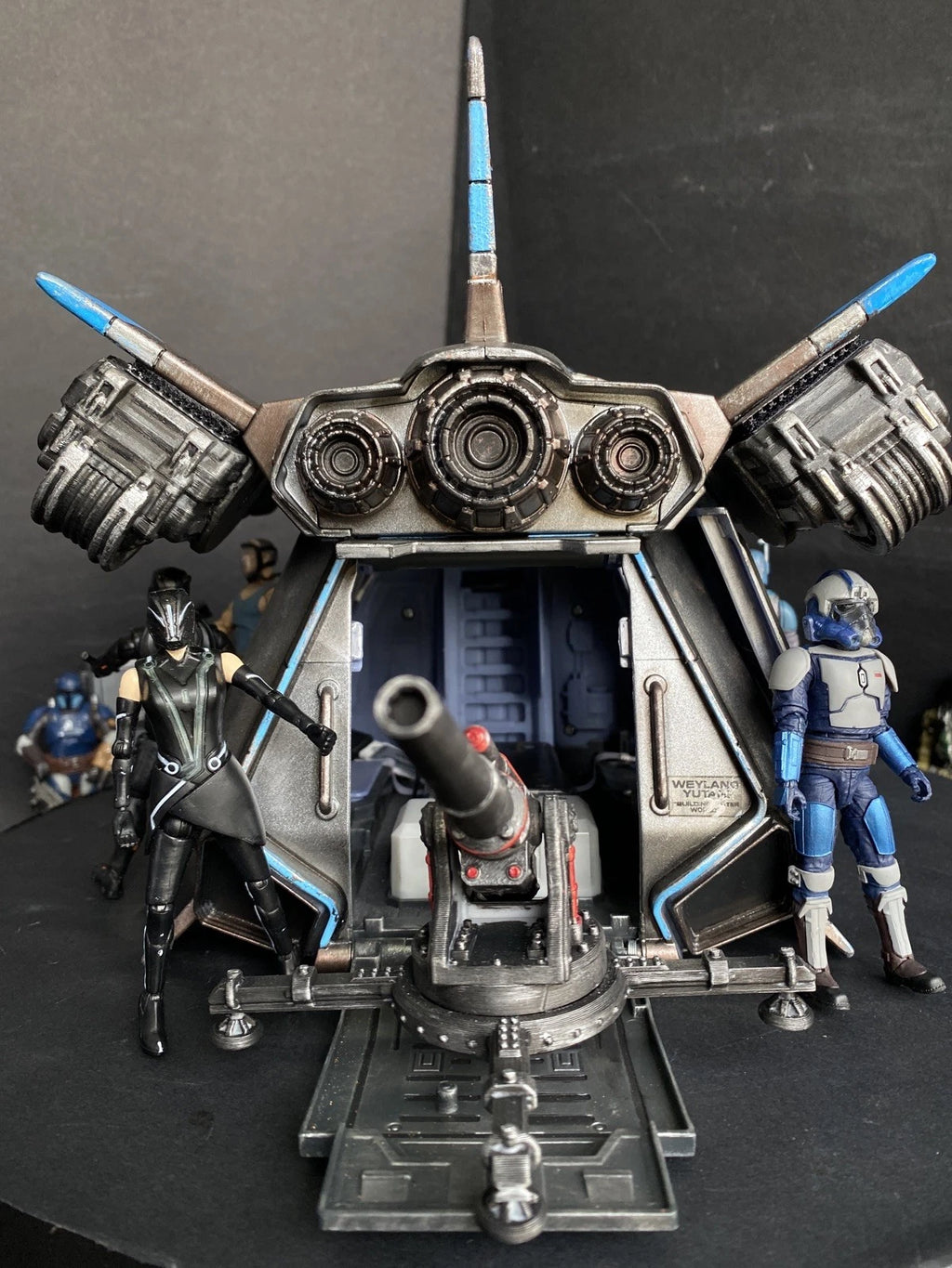 ALIENS Colonial Marines Nostromo Dropship Weyland-Yutani Gunship Romulus