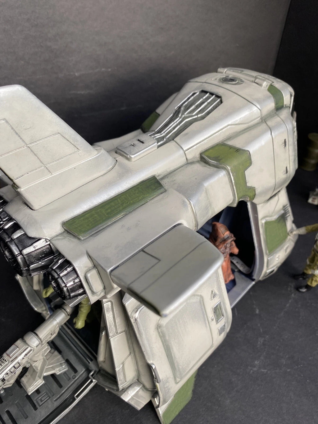Imperial Shuttle “Pale Vengeance” – Custom Star Wars Kenner Black Series Display