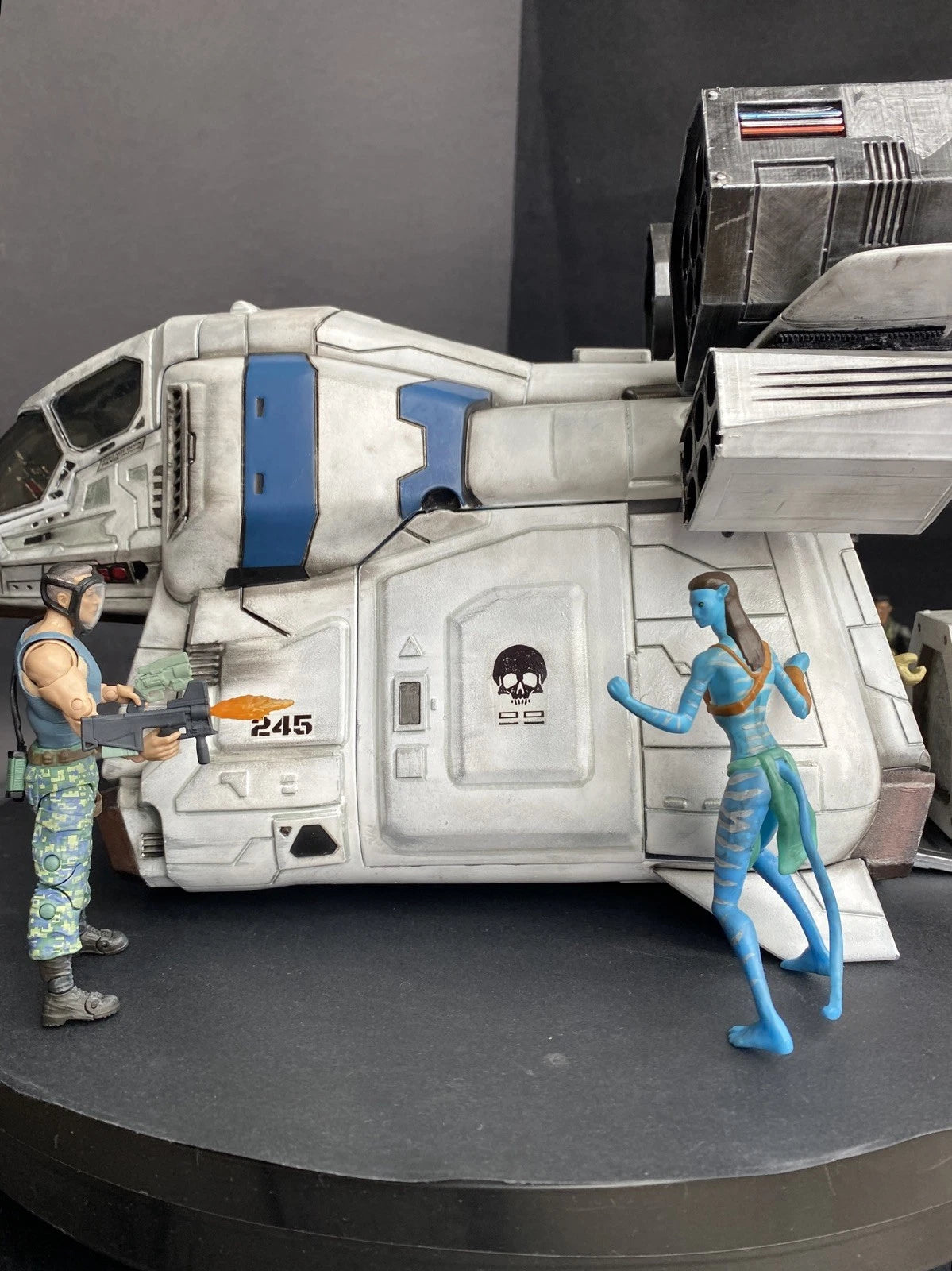 Avatar Way of Water RDA VTOL Dropship Pandora fire and ash Custom